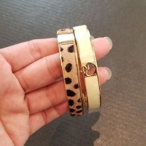 Bangles leopard one only